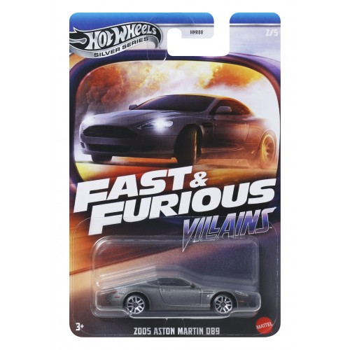 HOT WHEELS ΑΥΤΟΚΙΝΗΤΑΚΙΑ FAST & FURIOUS SILVER SERIES 2005 ASTRON MARTIN DB9 (JBY35)