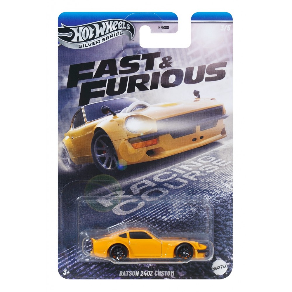 HOT WHEELS ΑΥΤΟΚΙΝΗΤΑΚΙΑ FAST & FURIOUS SILVER SERIES DATSUN 240Z CUSTOM (JBY41)