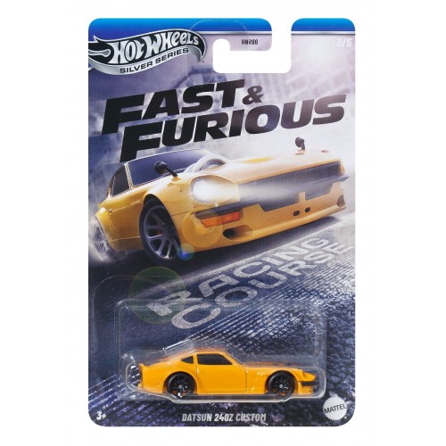 HOT WHEELS ΑΥΤΟΚΙΝΗΤΑΚΙΑ FAST & FURIOUS SILVER SERIES DATSUN 240Z CUSTOM (JBY41)