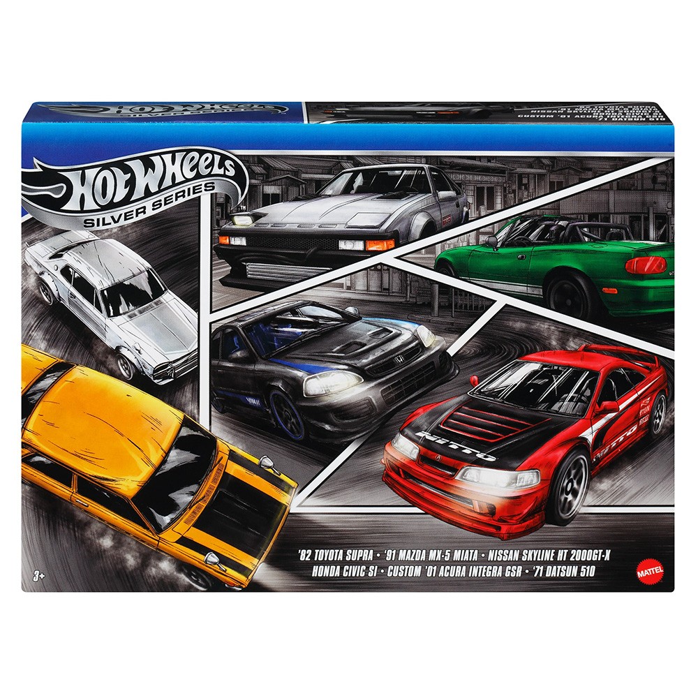 HOT WHEELS ΑΥΤΟΚΙΝΗΤΑΚΙΑ ΣΕΤ ΤΩΝ 6 - STREETS OF JAPAN (JBY77)
