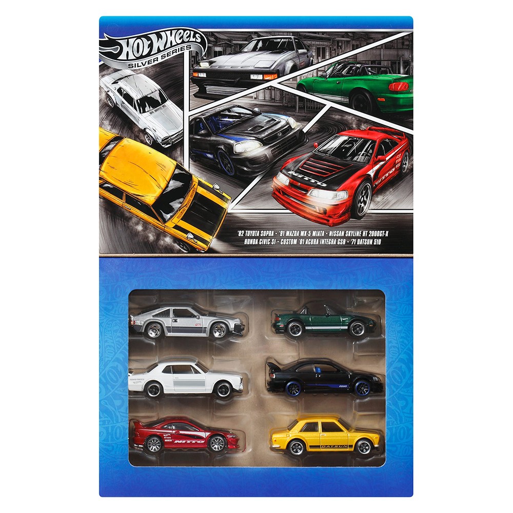 HOT WHEELS ΑΥΤΟΚΙΝΗΤΑΚΙΑ ΣΕΤ ΤΩΝ 6 - STREETS OF JAPAN (JBY77)
