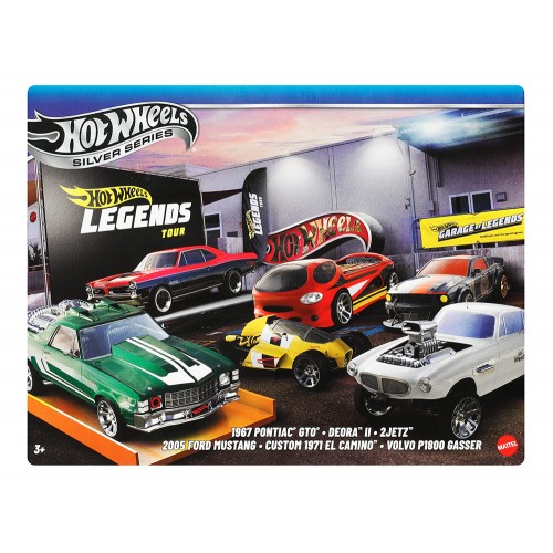 HOT WHEELS ΑΥΤΟΚΙΝΗΤΑΚΙΑ ΣΕΤ ΤΩΝ 6 - HOT WHEELS LEGENDS (JBY78)