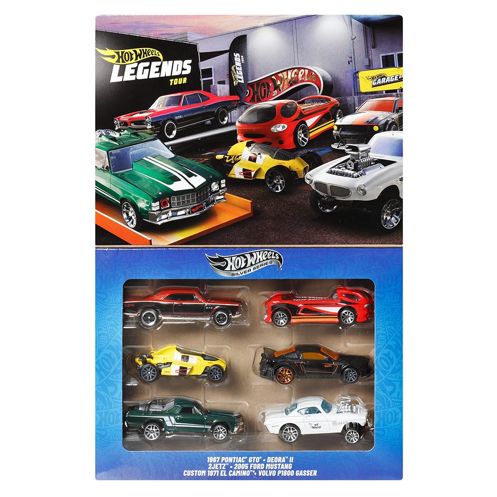 HOT WHEELS ΑΥΤΟΚΙΝΗΤΑΚΙΑ ΣΕΤ ΤΩΝ 6 - HOT WHEELS LEGENDS (JBY78)
