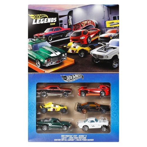 HOT WHEELS ΑΥΤΟΚΙΝΗΤΑΚΙΑ ΣΕΤ ΤΩΝ 6 - HOT WHEELS LEGENDS (JBY78)