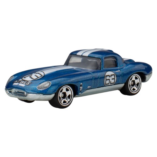 HOT WHEELS ΑΥΤΟΚΙΝΗΤΑΚΙΑ SILVER SERIES NATIONAL ICONS JAGUAR LIGHTWEIGHT E-TYPE (JBY90)
