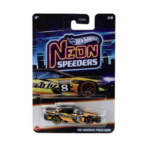 HOT WHEELS ΑΥΤΟΚΙΝΗΤΑΚΙΑ NEON SPEEDERS '98 HONDA PRELUDE (JCB00)