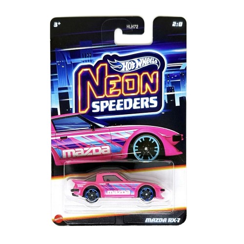 HOT WHEELS ΑΥΤΟΚΙΝΗΤΑΚΙΑ NEON SPEEDERS MAZDA RX-7 (JCB01)