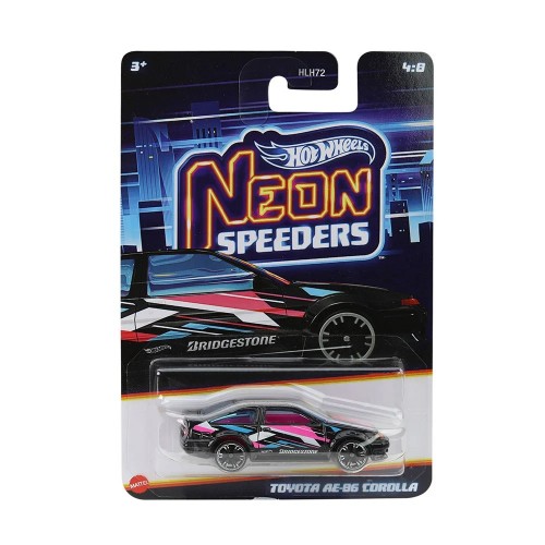 HOT WHEELS ΑΥΤΟΚΙΝΗΤΑΚΙΑ NEON SPEEDERS TOYOTA AE-86 COROLLA (JCB03)
