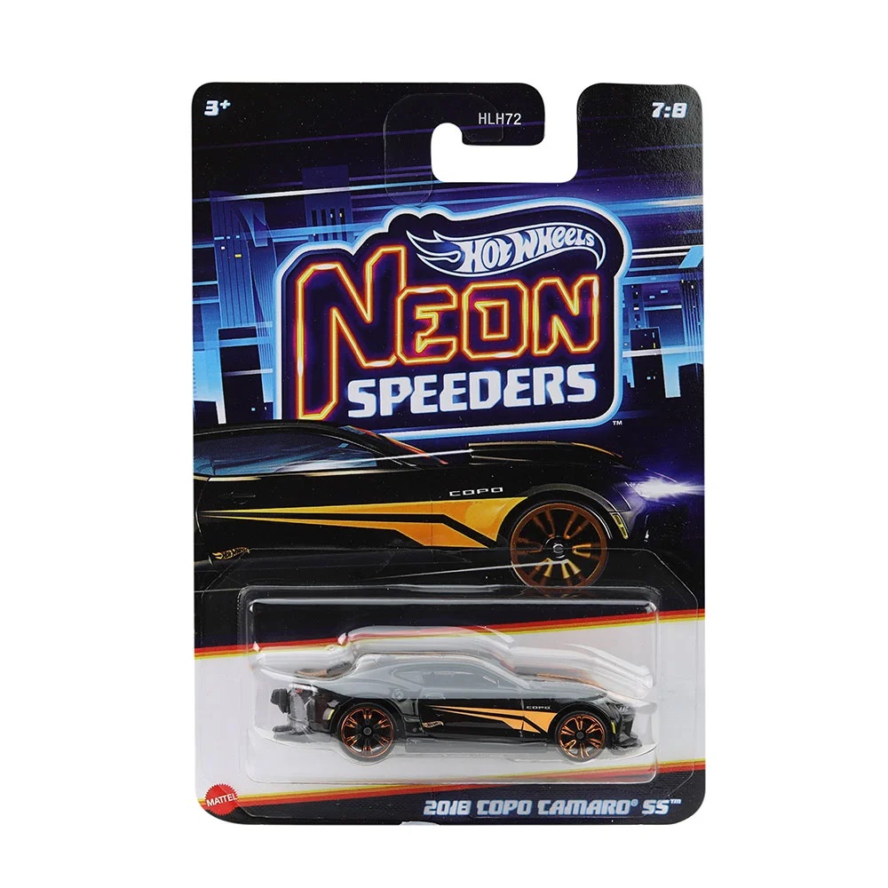 HOT WHEELS ΑΥΤΟΚΙΝΗΤΑΚΙΑ NEON SPEEDERS 2018 COPO CAMARO SS (JCB06)