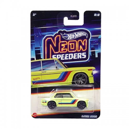 HOT WHEELS ΑΥΤΟΚΙΝΗΤΑΚΙΑ NEON SPEEDERS BMW 2002 (JCB07)