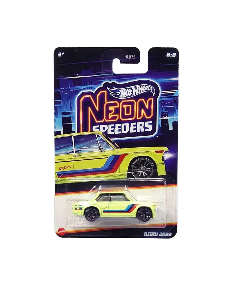 HOT WHEELS ΑΥΤΟΚΙΝΗΤΑΚΙΑ NEON SPEEDERS BMW 2002 (JCB07)