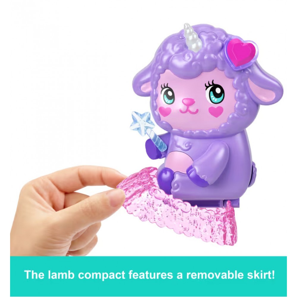 POLLY MINI Ο ΚΟΣΜΟΣ ΤΗΣ POLLY ΣΕΤΑΚΙ COZY DREAMLAND LAMB COMPACT (JCB15)