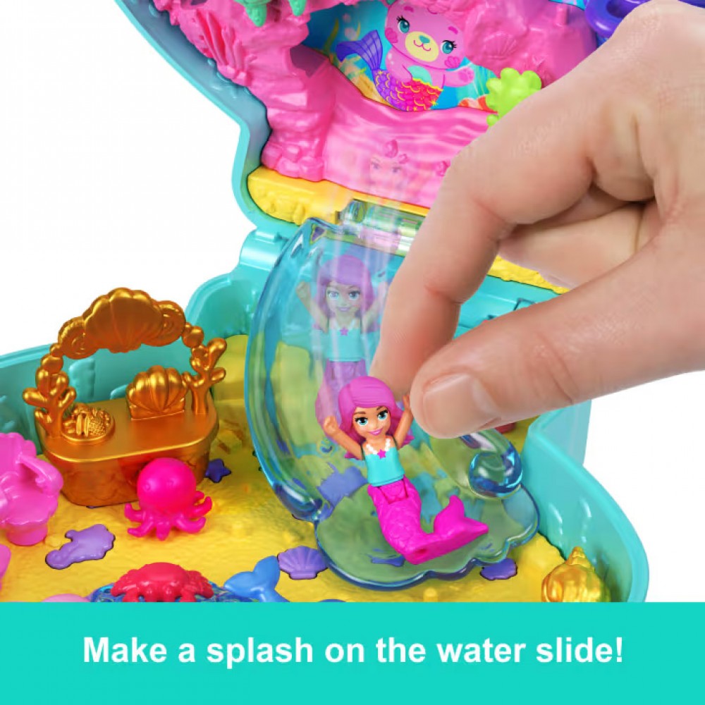 POLLY MINI Ο ΚΟΣΜΟΣ ΤΗΣ POLLY ΣΕΤΑΚΙ GLITTER ISLAND COMPACT (JCB16)