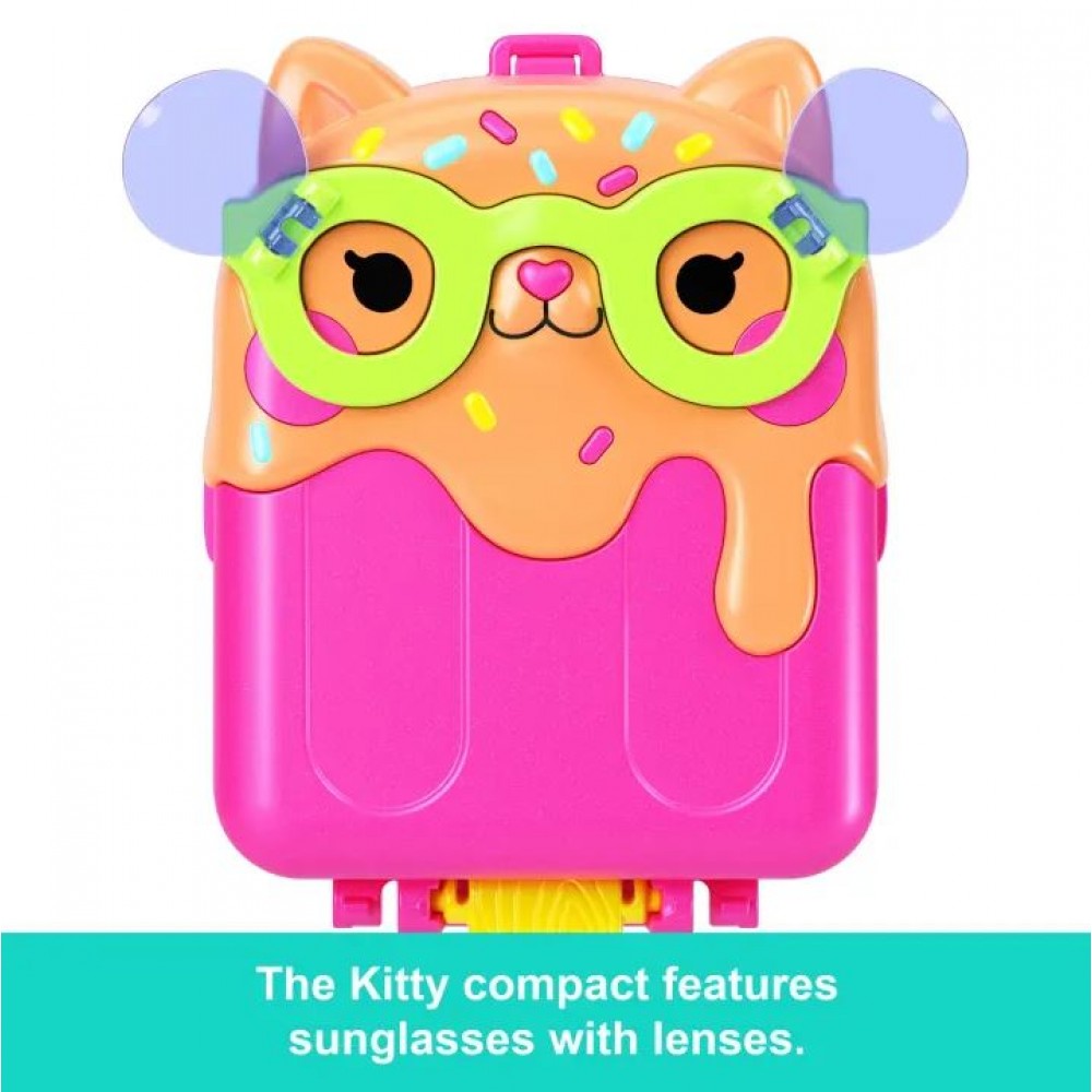 POLLY MINI Ο ΚΟΣΜΟΣ ΤΗΣ POLLY ΣΕΤΑΚΙ KITTY POPSICLE RESORT COMPACT (JCB17)