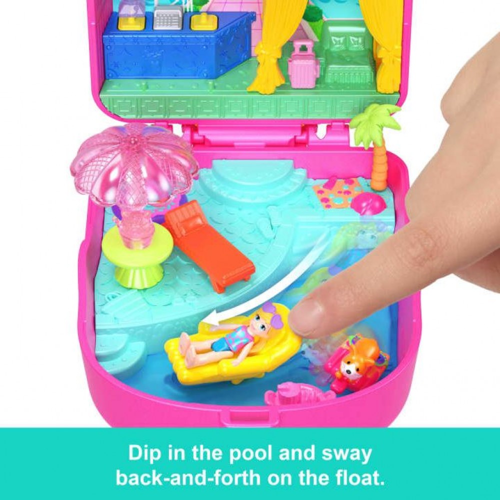POLLY MINI Ο ΚΟΣΜΟΣ ΤΗΣ POLLY ΣΕΤΑΚΙ KITTY POPSICLE RESORT COMPACT (JCB17)