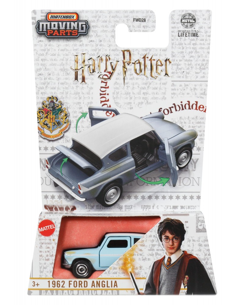 MATCHBOX ΑΥΤΟΚΙΝΗΤΑΚΙ MOVING PARTS HARRY POTTER 1962 FORD ANGLIA (JCB34)