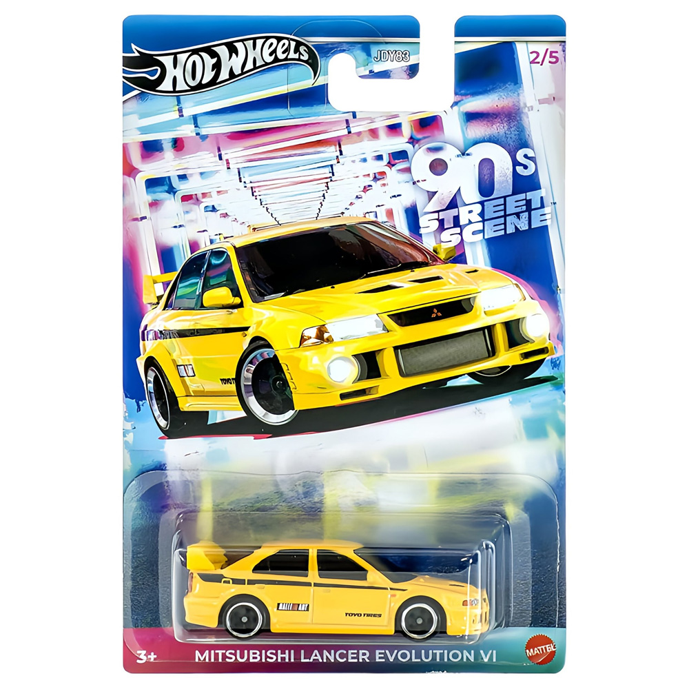 HOT WHEELS ΑΥΤΟΚΙΝΗΤΑΚΙΑ - 90s STREET SCENE - MITSUBISHI LANCER EVOLUTION VI (JCB58)
