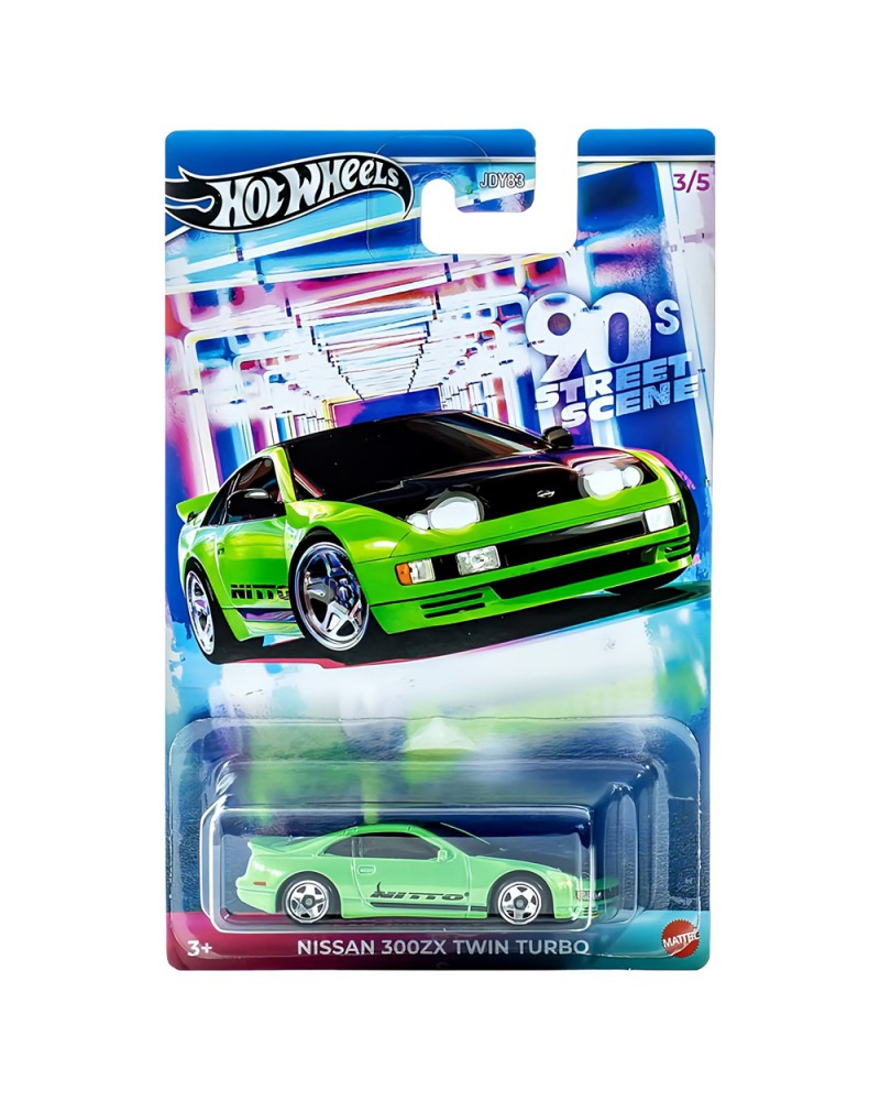 HOT WHEELS ΑΥΤΟΚΙΝΗΤΑΚΙΑ - 90s STREET SCENE - NISSAN 300ZX TWIN TURBO (JCB59)