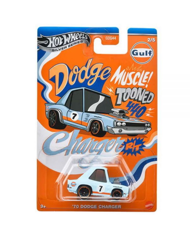 HOT WHEELS ΑΥΤΟΚΙΝΗΤΑΚΙ TOONED GULF TOONED SERIES '70 DODGE CHARGER (JCB63)