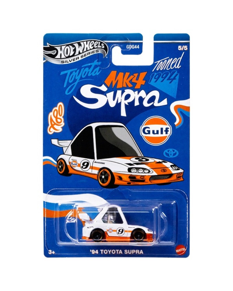 HOT WHEELS ΑΥΤΟΚΙΝΗΤΑΚΙ TOONED GULF TOONED SERIES '94 TOYOTA SUPRA (JCB65)