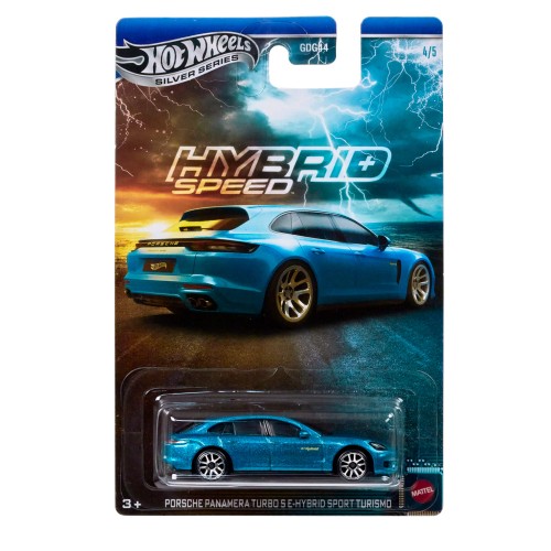 HOT WHEELS SILVER SERIES HYBRID SPEED PORSCHE PANAMERA TURBO S E-HYBRID SPORT  (JCB79)