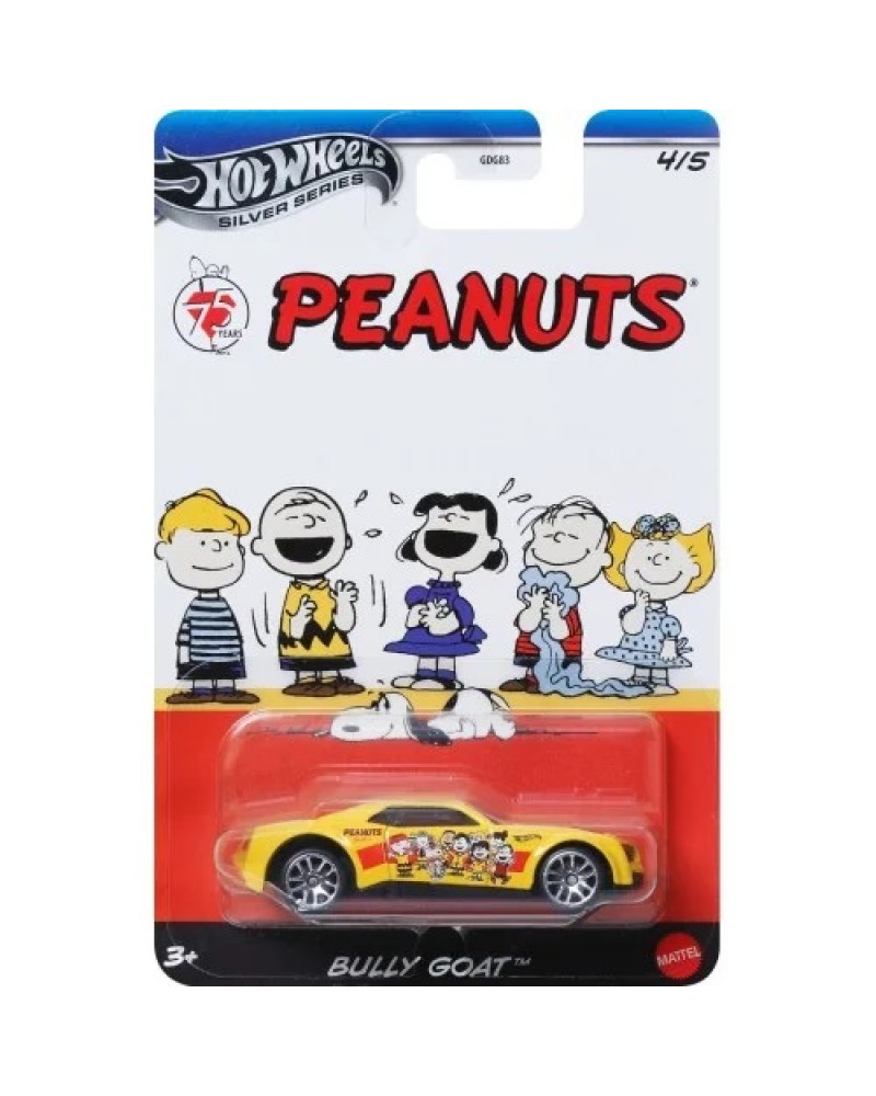 HOT WHEELS ΑΥΤΟΚΙΝΗΤΑΚΙ SILVER SERIES PEANUTS 75TH BULLY GOAT (JCB83)