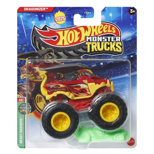 HOT WHEELS ΟΧΗΜΑΤΑ MONSTER TRUCKS DRAGONIZER (JCD69)