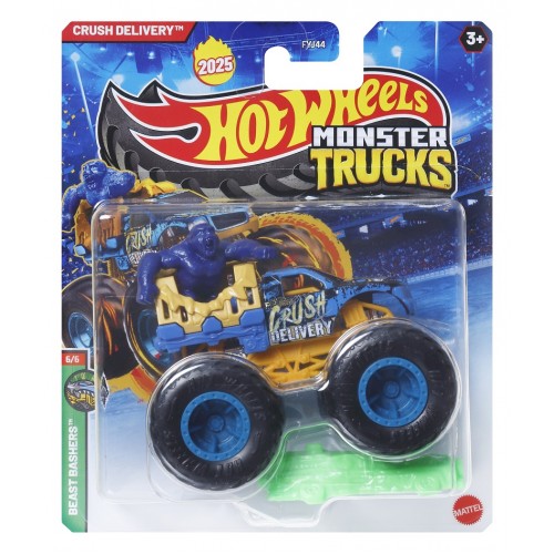 HOT WHEELS ΟΧΗΜΑΤΑ MONSTER TRUCKS CRUSH DELIVERY (JCD79) 