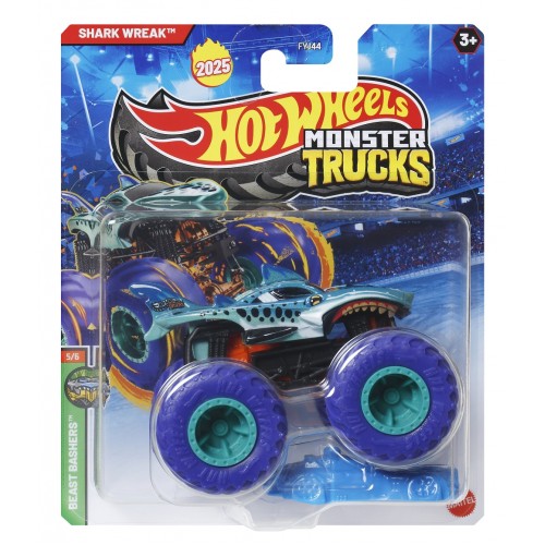HOT WHEELS ΟΧΗΜΑΤΑ MONSTER TRUCKS SHARK WREAK (JCD80)