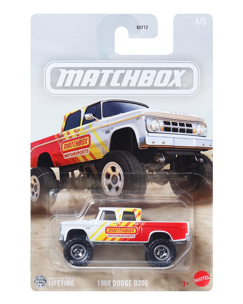 MATCHBOX ΑΥΤΟΚΙΝΗΤΑΚΙ 1968 DODGE D200 (JCG48)