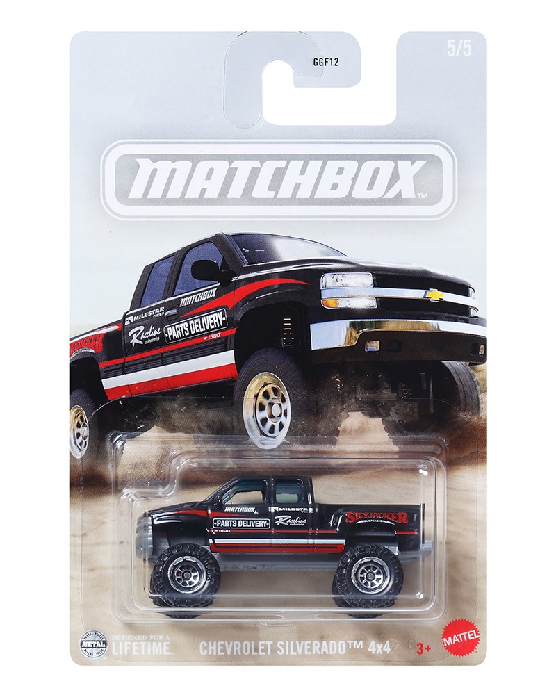 MATCHBOX ΑΥΤΟΚΙΝΗΤΑΚΙ CHEVROLET SILVERADO 4X4 (JCG50)