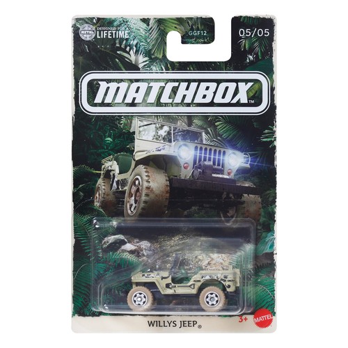MATCHBOX ΑΥΤΟΚΙΝΗΤΑΚΙ WILLYS JEEP (JCG62)