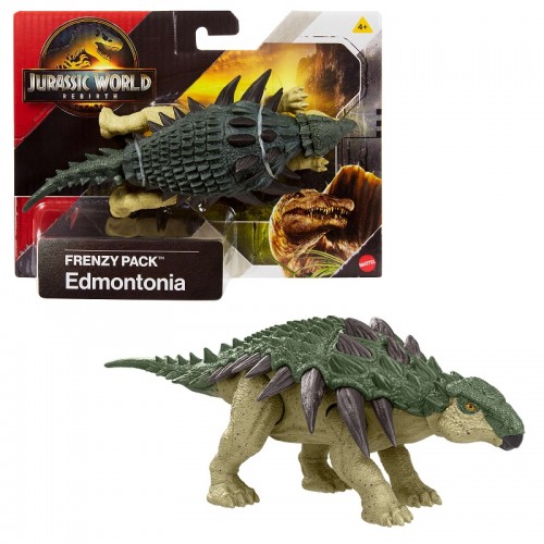 JURASSIC WORLD REBIRTH - ΦΙΓΟΥΡΑ ΔΕΙΝΟΣΑΥΡΟΥ FRENZY PACK EDMONTONIA (JCL50)