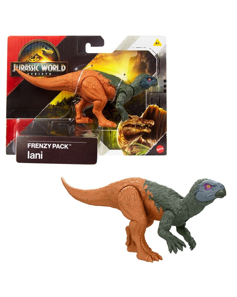 JURASSIC WORLD REBIRTH - ΦΙΓΟΥΡΑ ΔΕΙΝΟΣΑΥΡΟΥ FRENZY PACK IANI (JCL52)