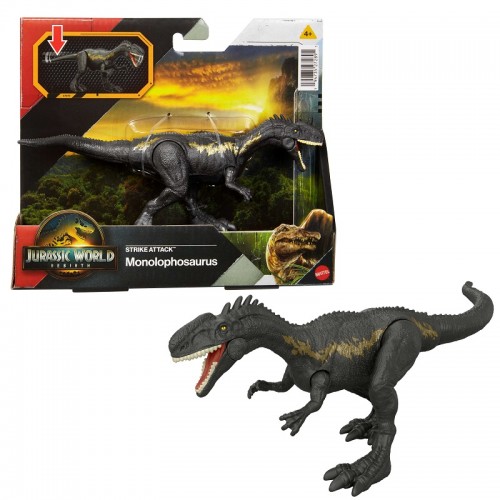 JURASSIC WORLD REBIRTH - ΦΙΓΟΥΡΑ ΔΕΙΝΟΣΑΥΡΟΥ  ΜΕ ΣΠΑΣΤΑ ΜΕΛΗ MONOLOPHOSAURUS (JCL60)