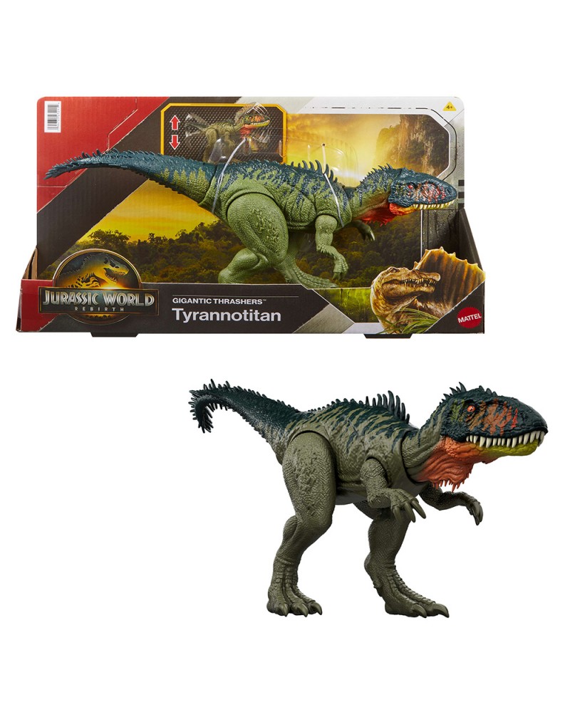  JURASSIC WORLD REBIRTH  ΜΕΓΑΛΟΣ ΔΕΙΝΟΣΑΥΡΟΣ TYRANNOTITAN (JCL75)