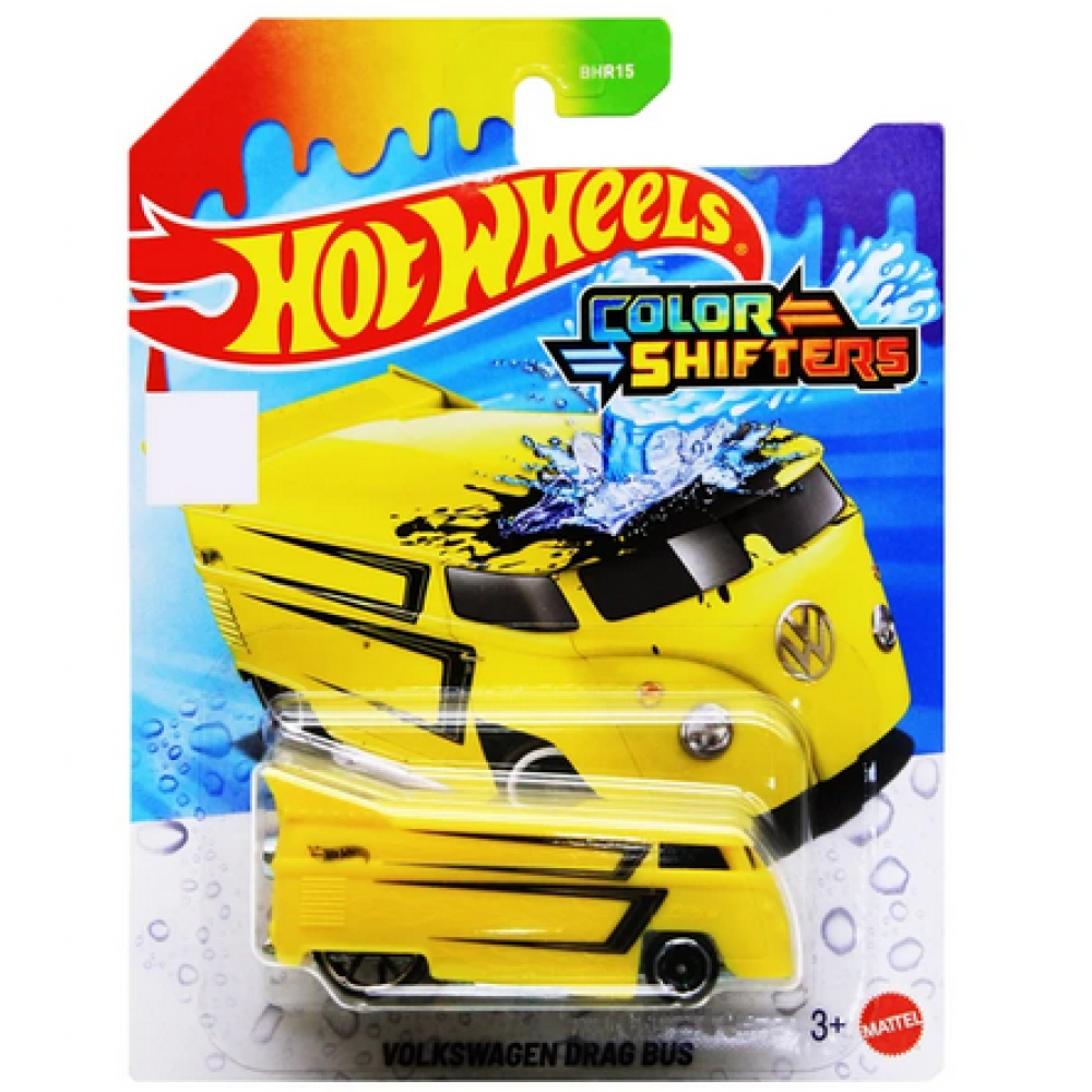 HOT WHEELS ΧΡΩΜΟΚΕΡΑΥΝΟΙ VOLKSWAGEN DRAG BUS (JCM40)