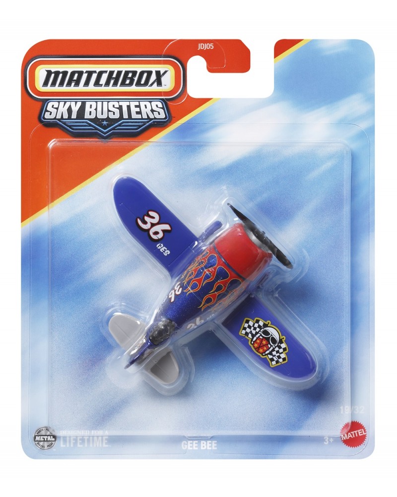 MATCHBOX ΑΕΡΟΠΛΑΝΑΚΙΑ Sky Busters Gee Bee (JCM88)