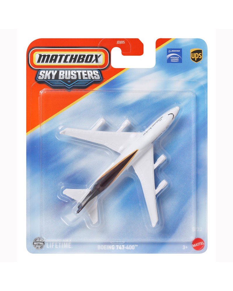 MATCHBOX ΑΕΡΟΠΛΑΝΑΚΙΑ BOEING 747-400 (JCN03)