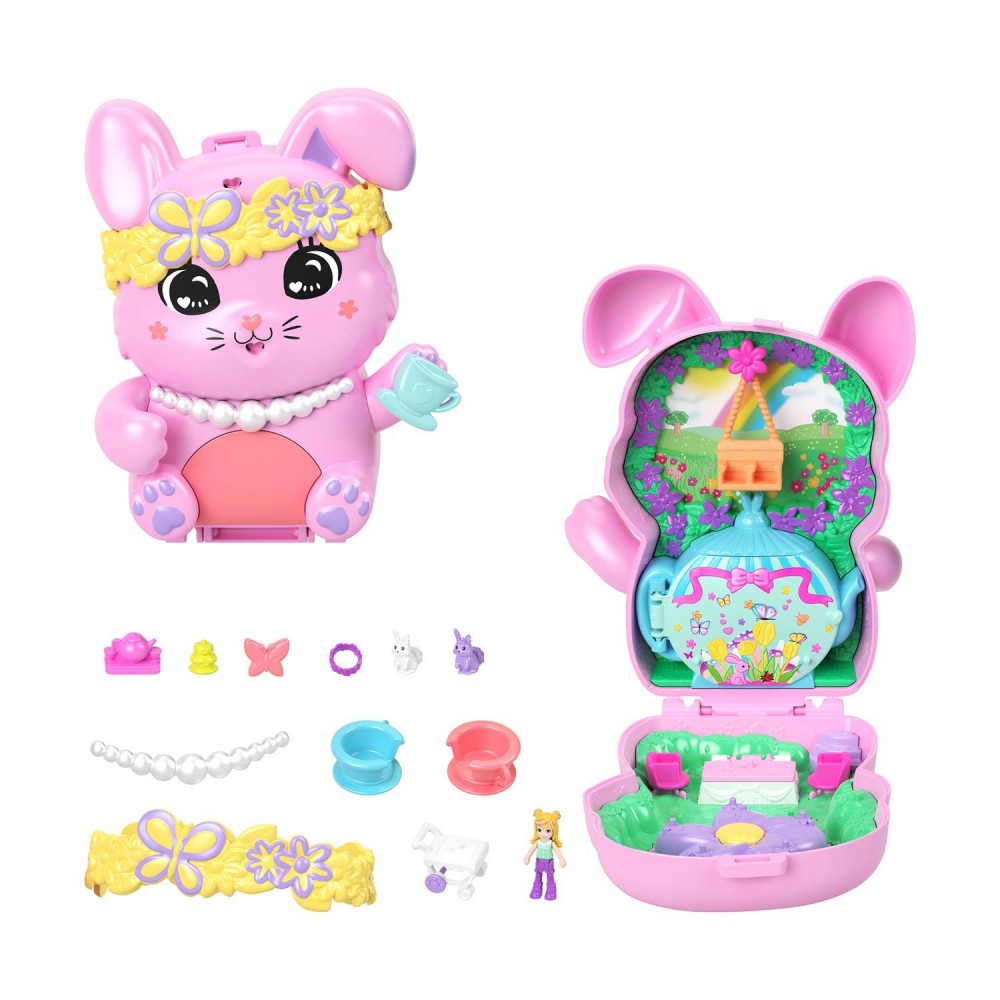 POLLY MINI - Ο ΚΟΣΜΟΣ ΤΗΣ POLLY ΣΕΤΑΚΙΑ TEA PARTY BUNNY (JCR40)