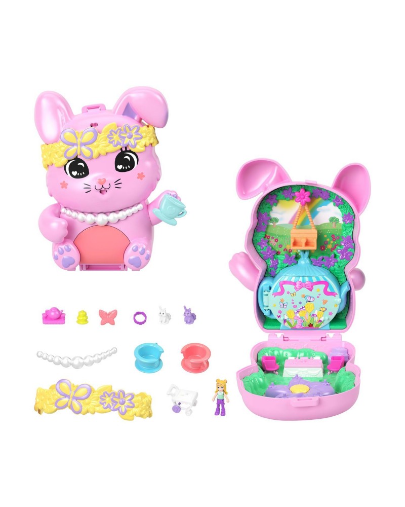 POLLY MINI - Ο ΚΟΣΜΟΣ ΤΗΣ POLLY ΣΕΤΑΚΙΑ TEA PARTY BUNNY (JCR40)