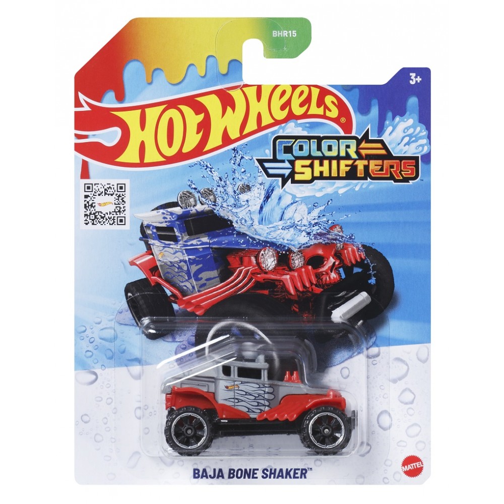 HOT WHEELS ΧΡΩΜΟΚΕΡΑΥΝΟΙ BAJA BONE-SHAKER (JDN24)