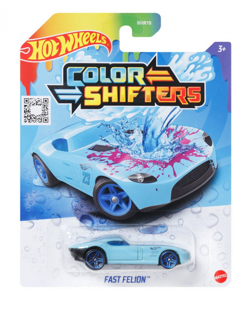 HOT WHEELS ΧΡΩΜΟΚΕΡΑΥΝΟΙ FAST FELION (JDN35)