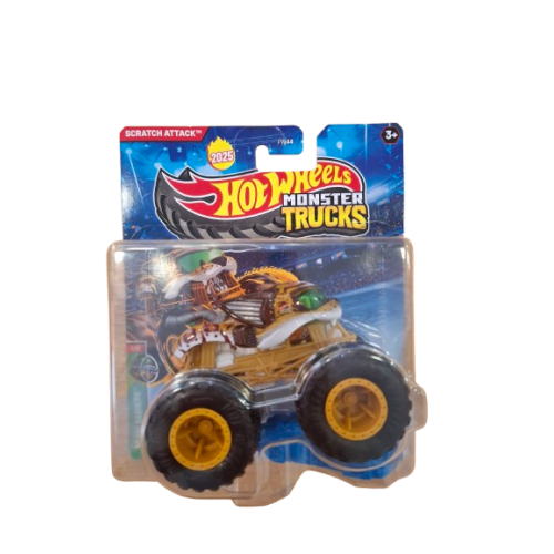 HOT WHEELS ΟΧΗΜΑΤΑ MONSTER TRUCKS SCRATCH ATTACK (JDP68) 