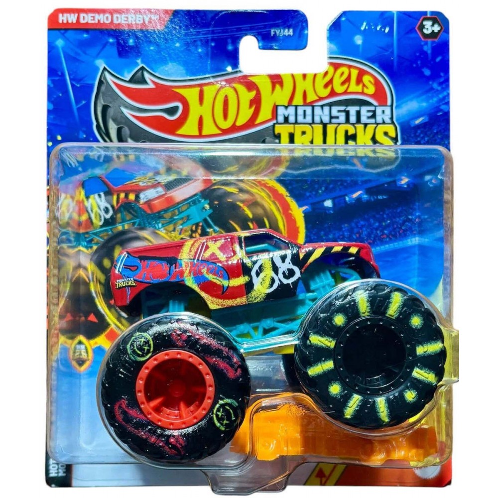 HOT WHEELS ΟΧΗΜΑΤΑ MONSTER TRUCKS HW DEMO DERBY (JDP72) 