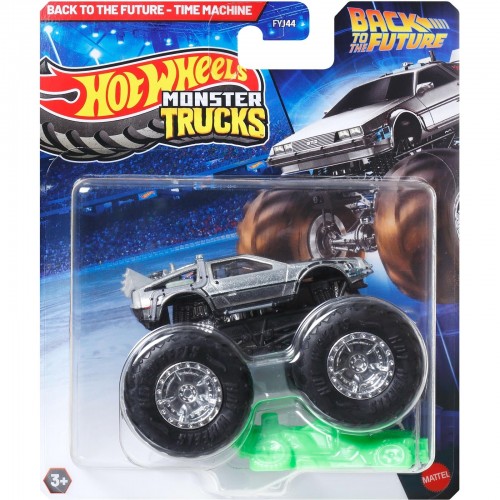 HOT WHEELS ΟΧΗΜΑΤΑ MONSTER TRUCKS BACK TO THE FUTURE - TIME MACHINE (JDP80)