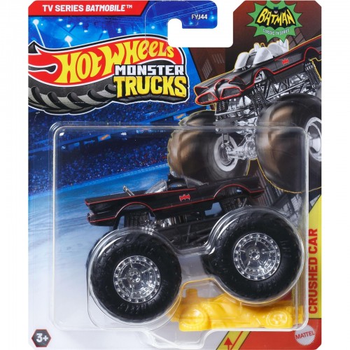 HOT WHEELS ΟΧΗΜΑΤΑ MONSTER TRUCKS TV SERIES BATMOBILE (JDP89)