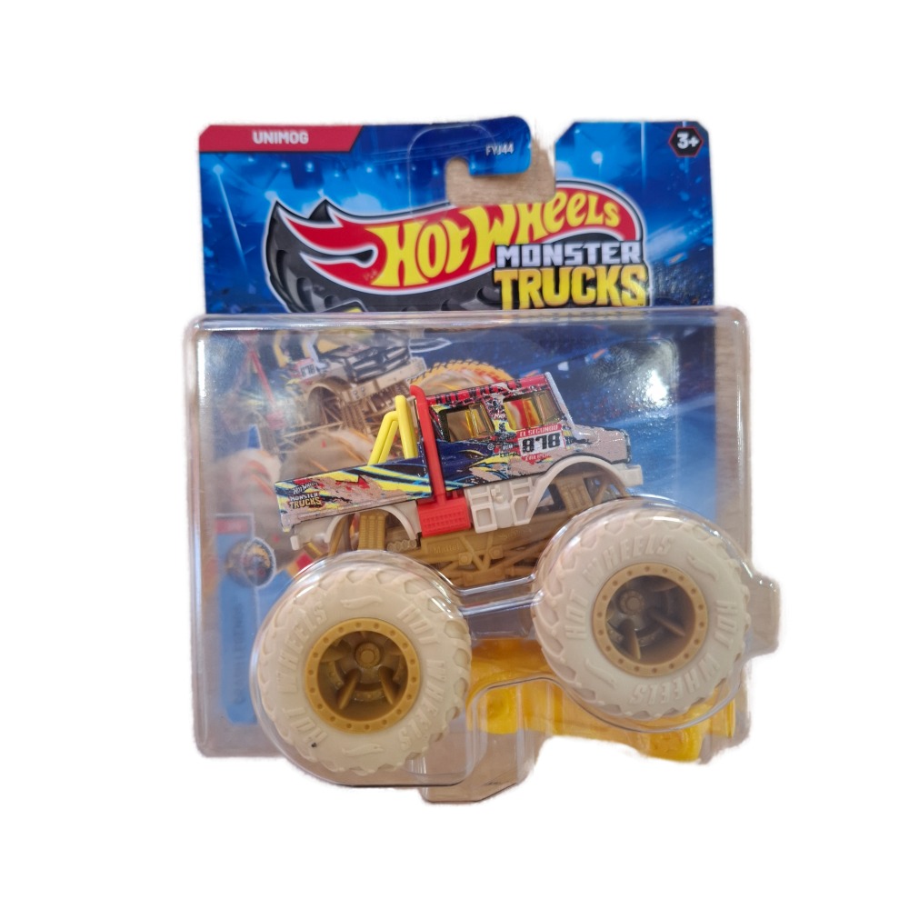 HOT WHEELS ΟΧΗΜΑΤΑ MONSTER TRUCKS UNIMOG (JDP97) 