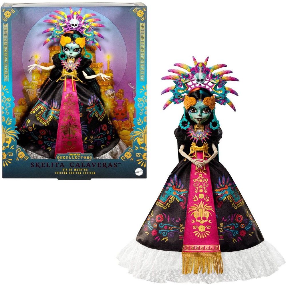 MONSTER HIGH ΣΥΛΛΕΚΤΙΚΗ ΚΟΥΚΛΑ DÍA DE LOS MUERTOS  SKELITA (JDR63)