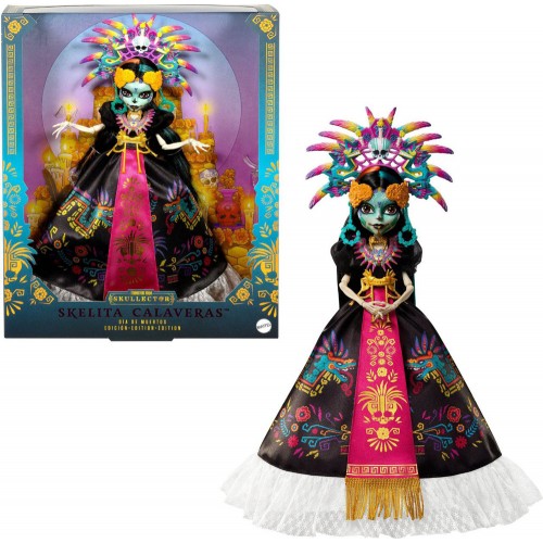 MONSTER HIGH ΣΥΛΛΕΚΤΙΚΗ ΚΟΥΚΛΑ DÍA DE LOS MUERTOS  SKELITA (JDR63)